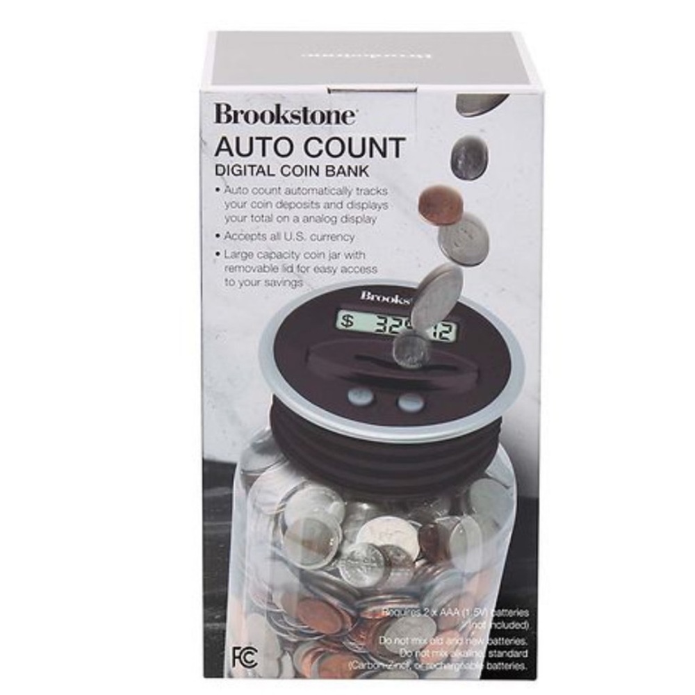 💰 Brookstone Digital Coin Bank NEW